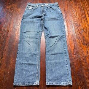 Cinch Jeans Mens 32x30 Blue Relaxed Bootcut Silver Label Western Cowboy Rodeo